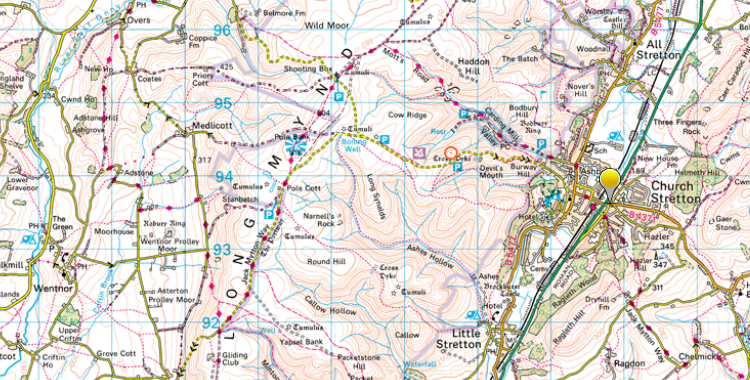 New Long Mynd Routes