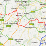 New Route - Barnt Green to Kinver Out & Back