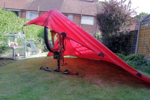 Alpkit Rig7 tarp first look and experiments – Composite Rides