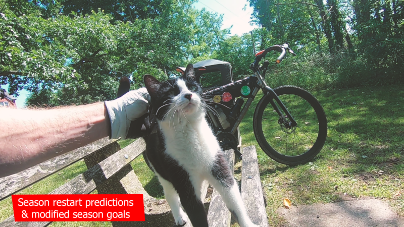 Diary of a Randonneur – Episode 14 – Season restart predictions and modified season goals